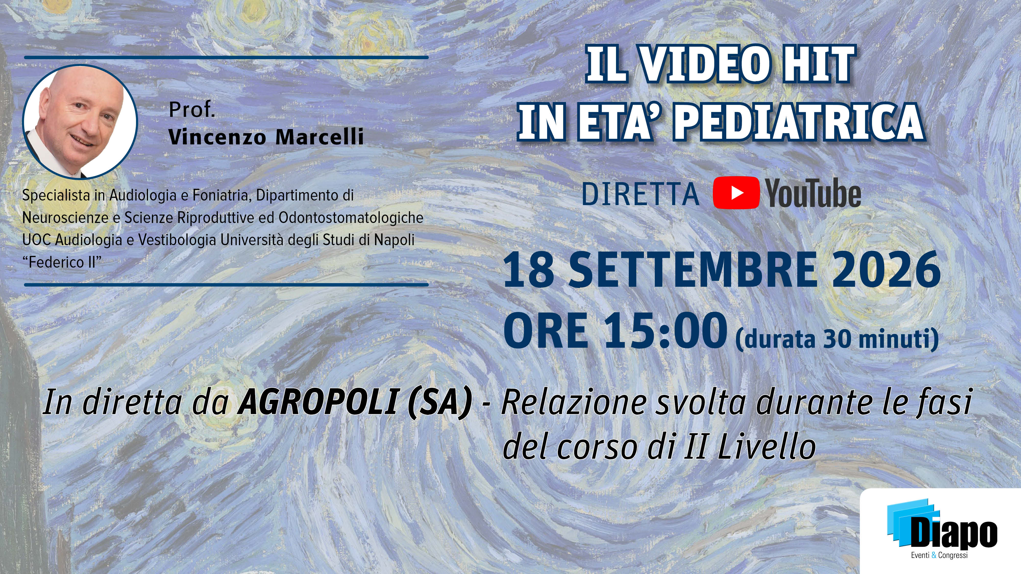 Diretta Live giorno 18/09/26 ore 15:00